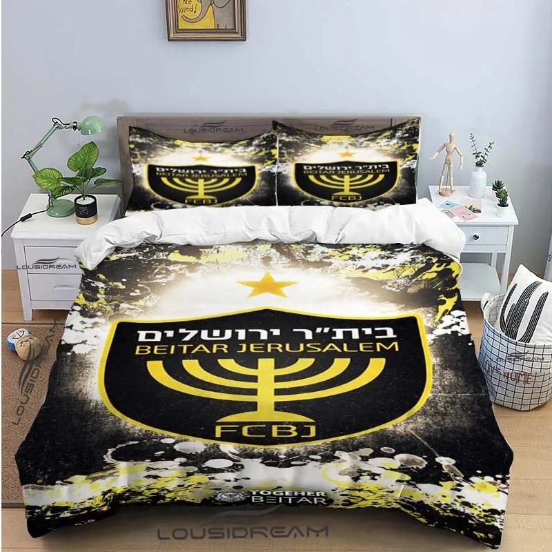 Beitar Jerusalem Fc All Season Twin Bedding Set 3 Piece Comforter Set Bed Duvet Cover Double King Comforter Cover Home Textile