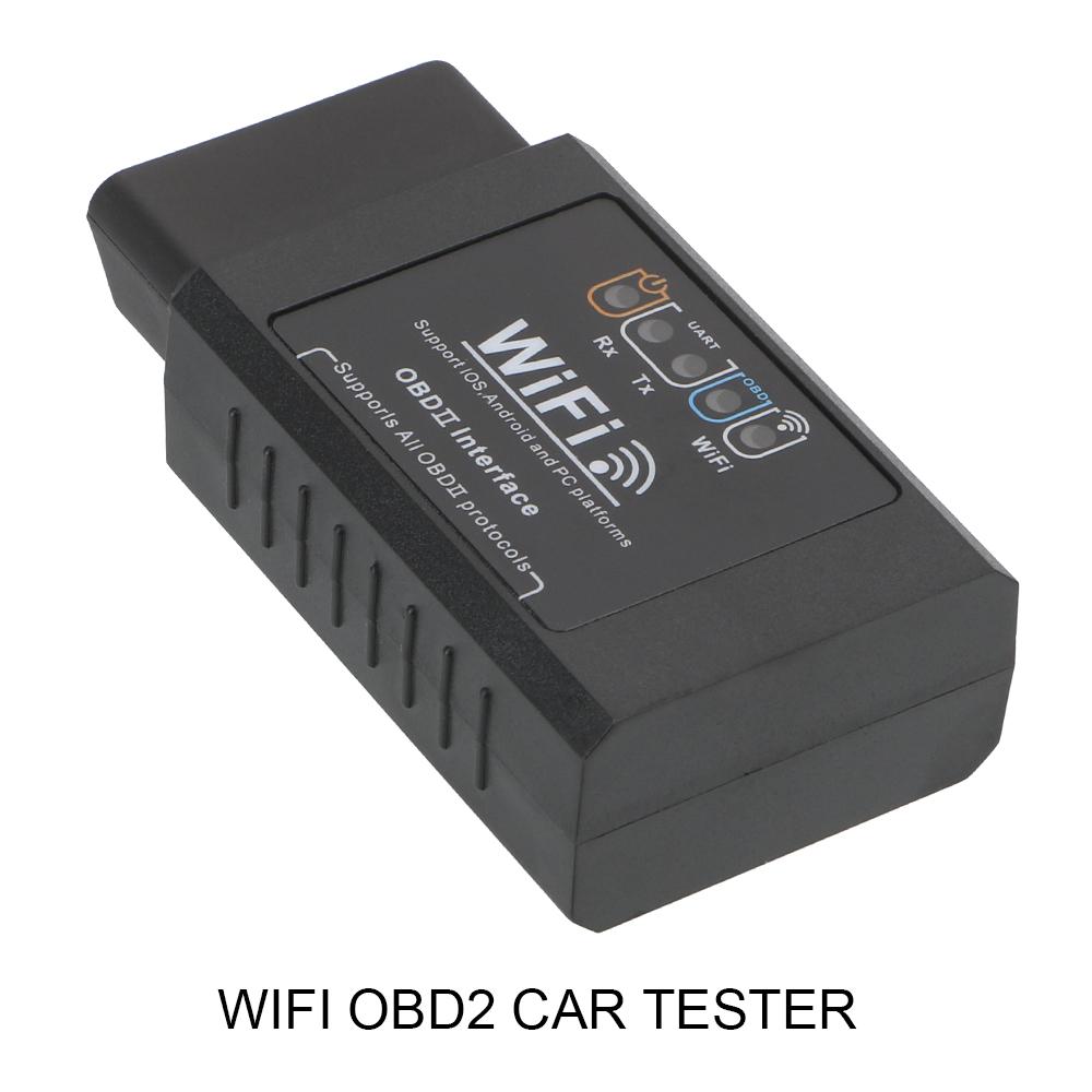 Check Engine Light Diagnostic Tool ELM327 WIFI OBDII Scan Tool OBD2 for iOS & Android Car Detector Automotive Diagnostic Scanner