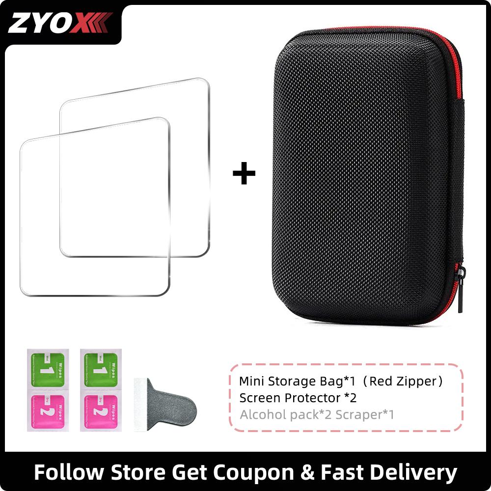 

Стекло+Сумка для R36S R35S Защитная пленка для экрана игровой консоли и Сумка для хранения Портативный защитный чехол Сумки для видеоигр Аксессуары for R36S