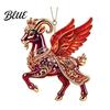 Decorative Hanging Charms Goat Christmas Tree Pendant Durable Acrylic Ornament Not Easy Ornament to Fade for Holiday And Car Decoration Collectibles