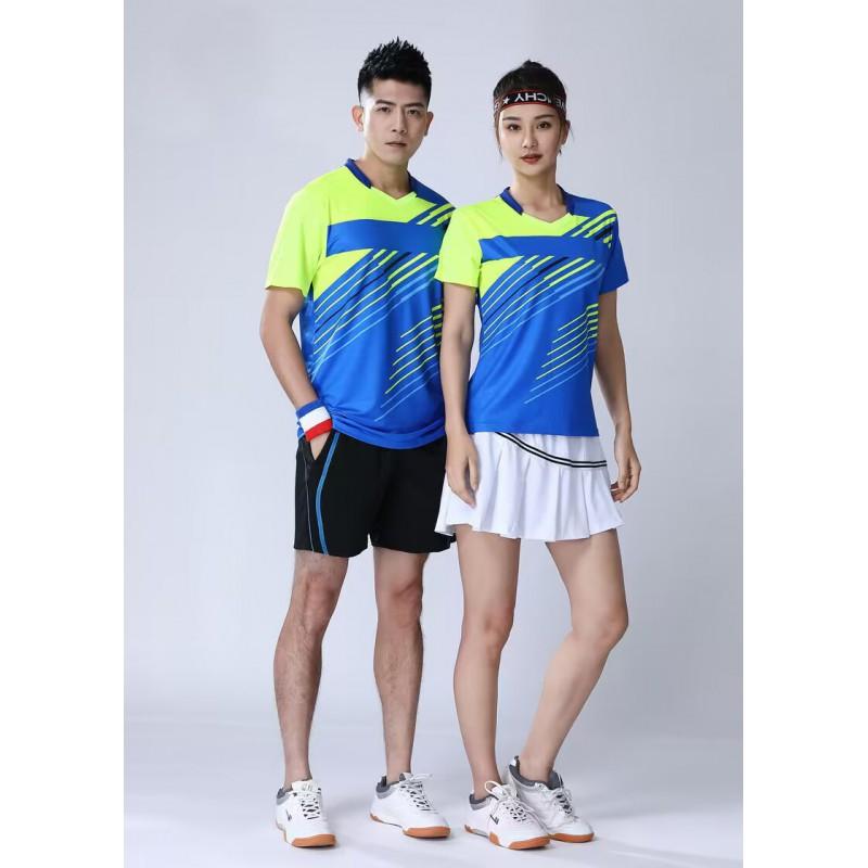 Sports Jerseys Men Women Short Sleeve Athletic Shirts Ideal Badminton Table Tennis Breathable Activewear