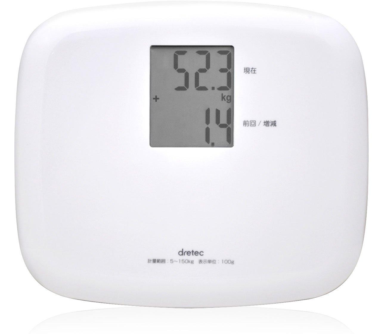 

dretec Весы Цифровой измеритель здоровья Claver BS-164WT (белый)