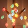 Warm White Easter String Lights LED Lighting Cracked Egg LED Light  Easter Party