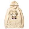 My Hero Academia Kawaii Himiko Toga Women Hoodies Printed Aesthetics Head Poster Manga Harajuku Anime Printed Hooded Sweatshirts