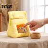 Cozy Habitat for Small Animals Bread Bag Hamster Bed, Plush Warm Cave Hanging Sleeping Nest Hammock, Animal Cage Accessory Gerbil Guinea Pig