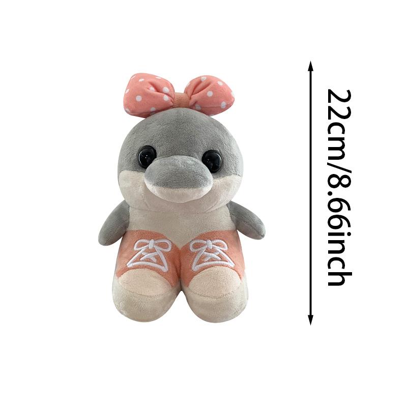 Schattige Tralalero Tralala Roze Blauwe Dolfijnen Tung Tung Pluche Speelgoed Realistisch Grappig Verfijnd Kussen Ornament Cadeaus Voor Kinderen