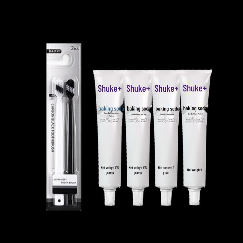 Saky Baking Soda Whitening & Gum Care Toothpaste Set