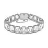 Millenia Bracelet Large Octagonal Cut Crystal Women Bracelets White 5618699