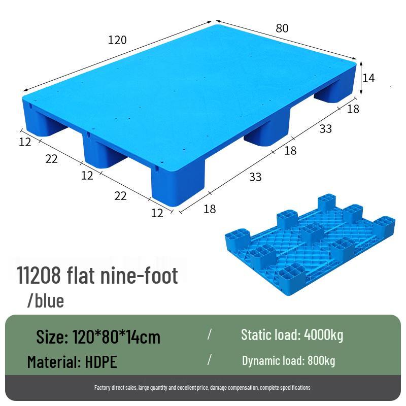 Moisture-Proof Pallet Floor Mat for Warehouses and Supermarkets