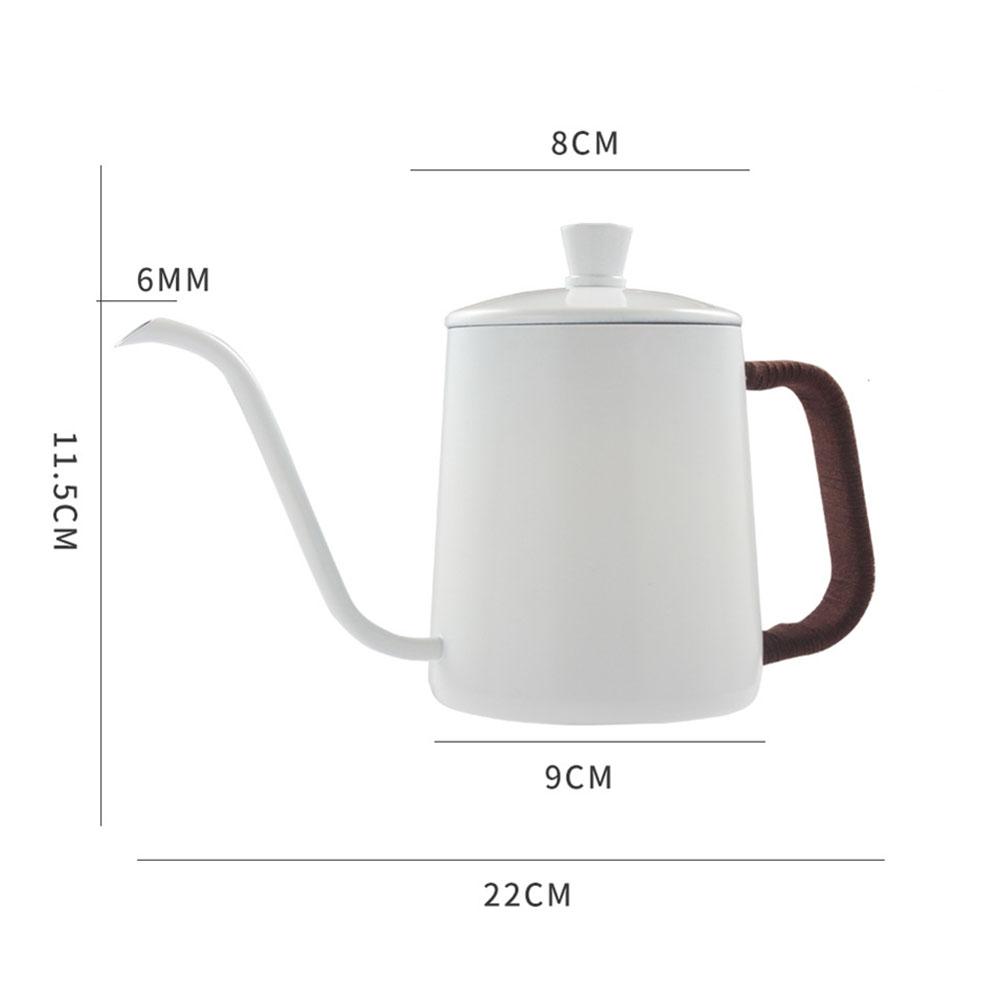 Gooseneck Kettle Pour Over Coffee Spout White Coffee Lover