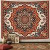 Vintage Blumiges Wandbehang, Boho Mandala Druck Wandtuch für Schlafzimmer Wohnheim & Böhmischen Raum Hintergrund Dekor