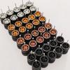 20Sets 1/64 Alloy Car Model Wheels TE37 Mini Wheel with Textured Tire Tyres Spare Parts Diameter 11mm