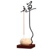 Inverted Sandalwood Agarwood Zen Incense Holder, Creative Chinese Indoor Burner