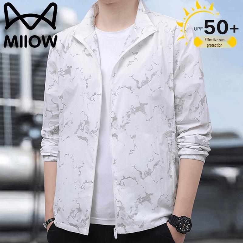 MiiOW Men s UV Protection Outdoor Jacket XL белый