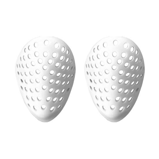 Yousheng 2 Peças Silicone 3D Máscara Facial Homens Mulheres Adultos Protetor Facial Suporte Interno com Orifícios Respiráveis Adereços Acessórios para Festa Cosplay