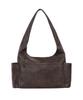 Paons Side Pocket Shoulder Bag Brown
