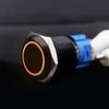 16mm 19mm 22mm Metal Push Button Switch With Fixed PC Power Supply Switches Car Engine Start Stop Backlit LED 3v 5v 6v 12v 24v
