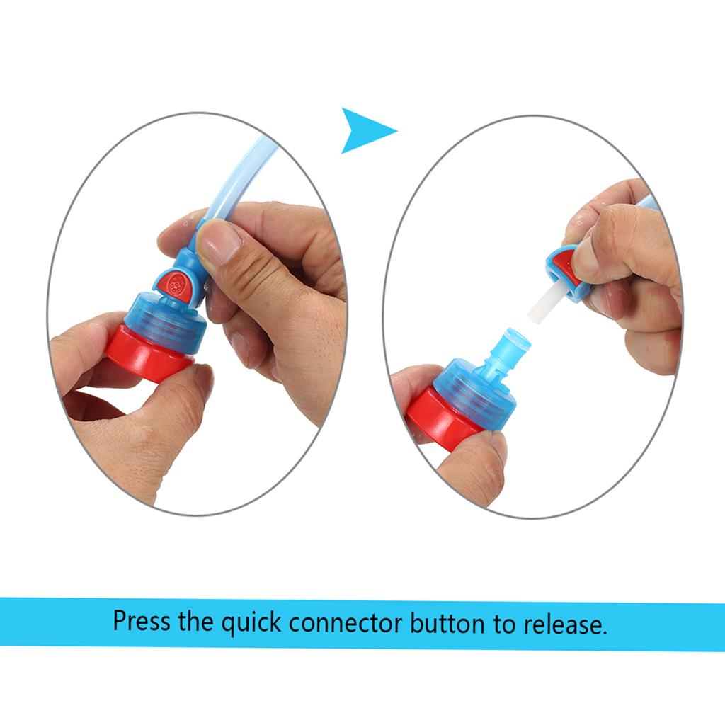 Water Bottle Drink Tube Hose Hydration Bladder Reservoir Pack Backpack System Hose Kit
