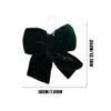 S/M/L Christmas Velvet Bow Pendant Wall Large Bowknot Decor Wedding Party DIY Craft Bowknot Gift Festival Atmospheric Decoration