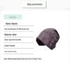 European & Korean Plaid Head Wrap: Wasteland Style, Loose Slouchy Beanie for Large Head Circumference, Trendy Hot Girl Bandana Hat.