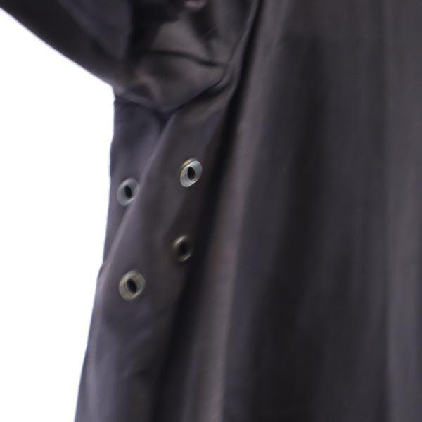 A.P.C. Rubberized Long sleeve Rubber coating Stainless collar coat M Navy Women Used