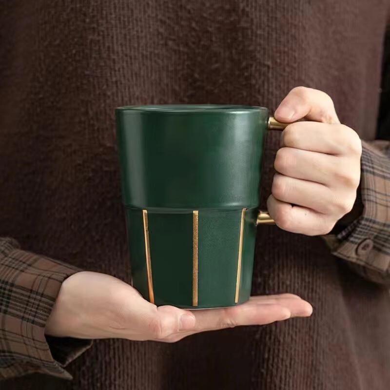 Comi Octagonal Ceramic Mug Gift Set