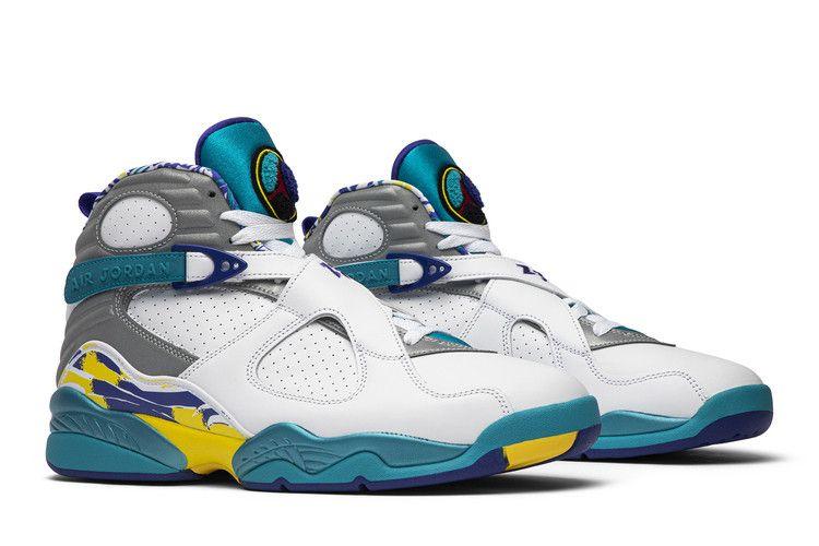 Jordan 8 Retro White Aqua (2019) (Women's) Sneakers