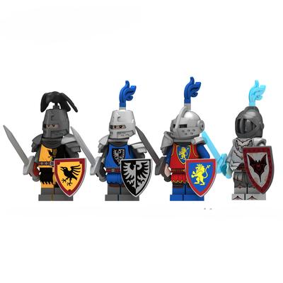Building Block Medieval Wars of The Roses Action Figures Soldiers Mini Building Toy for Children N805 N806 N807 N808