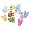 Name Jewelry Beads Clear Acrylic Letter Beads Large Hole 10 Piece Set for DIY Bracelets, Phone Straps and Jewelry