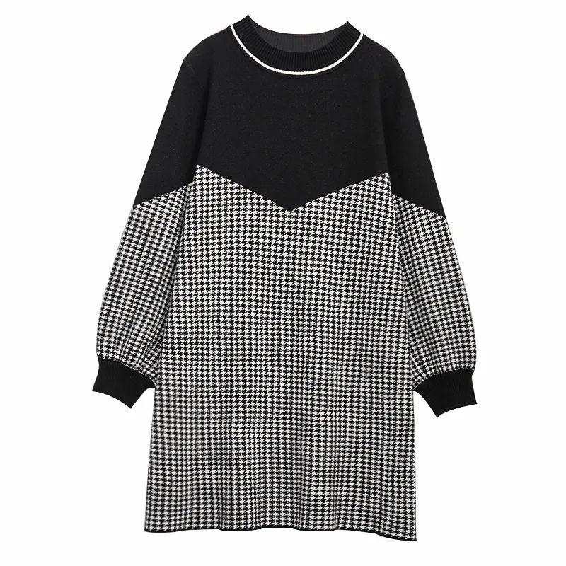 Pregnant Women Autumn Dress Set Top Does Not Show Autumn Belly Cover Dress