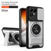 For Tecno Pova 8 5G Case Car Holder Magnetic Ring Armor Shockproof Phone Cover For Tecno Pova8 5G Slide Camera Protection Funda