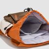Schoolbag new high-value Mori ins fresh contrasting color splicing backpack women's lightweight travel large-capacity backpack