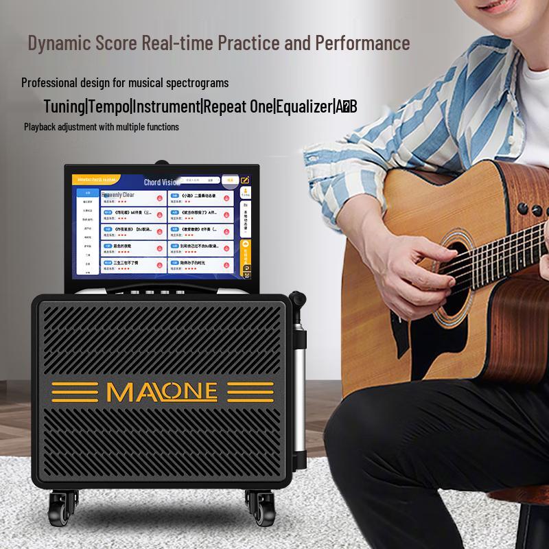 MALONE GT810S Portable KTV Smart Speaker System with Dual Mics CN Plug (adapter Included) (CN Version)