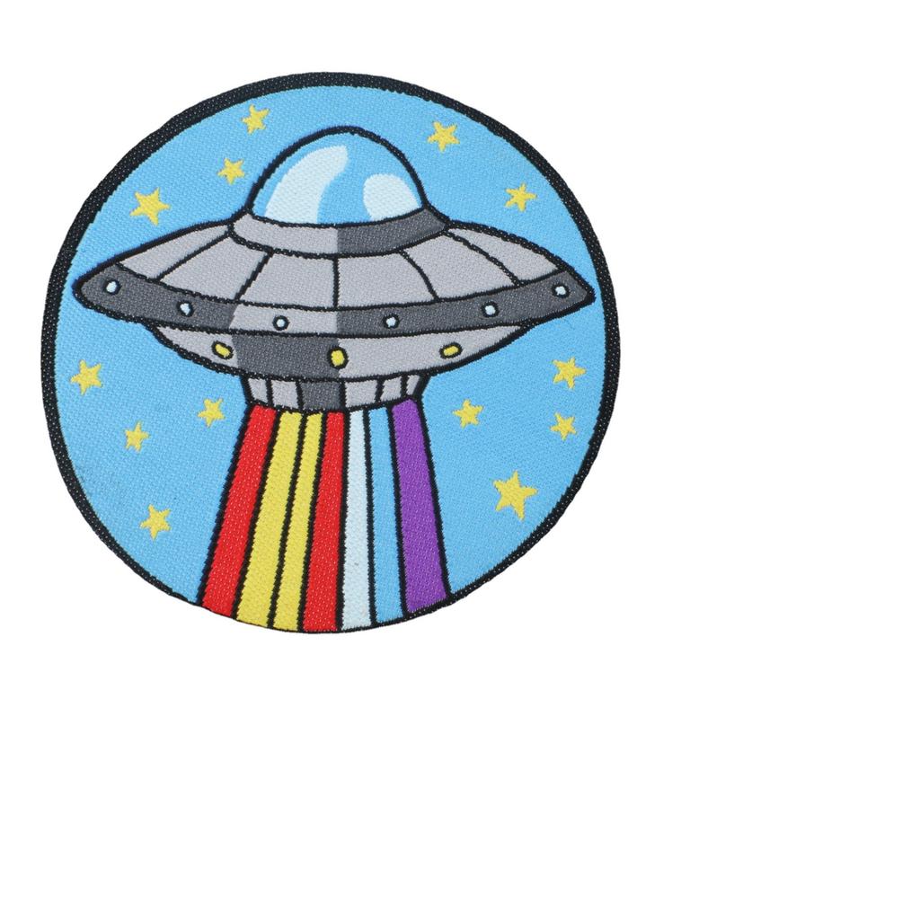 Astronaut Embroidery Cloth Sticker, Clothes Patch Sticker, Decorative Embroidery Sticker, Ocean Wave Computer Embroidery Chapter Cherry