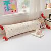 2026 Cotton Appliqué Embroidery Removable Washable Long Cushion 32x100cm