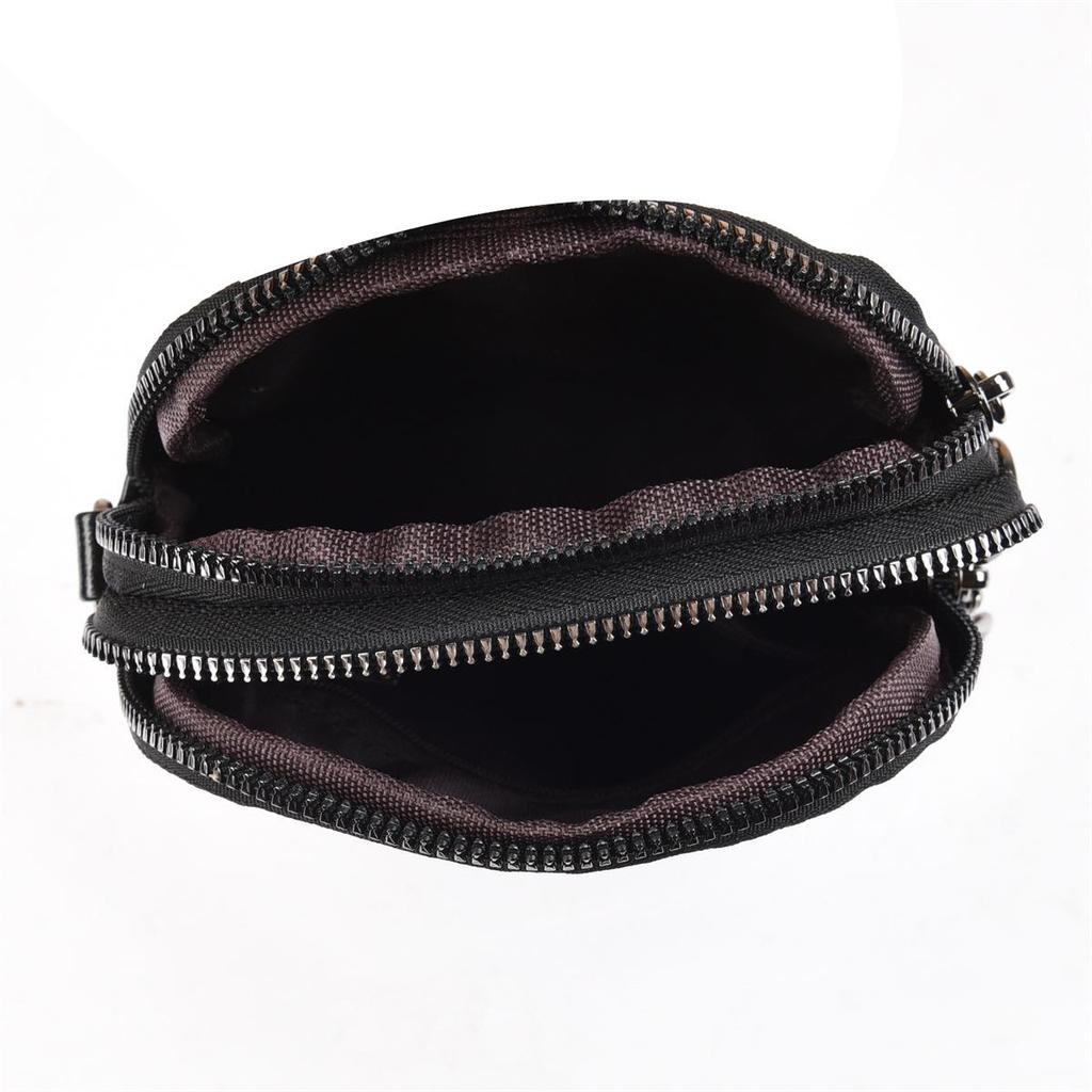 Bolso bandolera de moda para monedas sueltas y teléfono móvil, ligero y sencillo, de piel suave.
