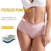 Women's Plus Size Leak-Proof High-Waist V-Waist Menstrual Pants