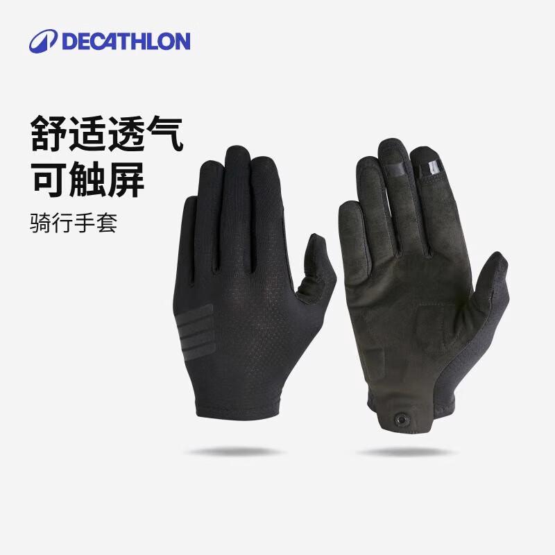Decathlon Full Finger Cycling Gloves One Size
