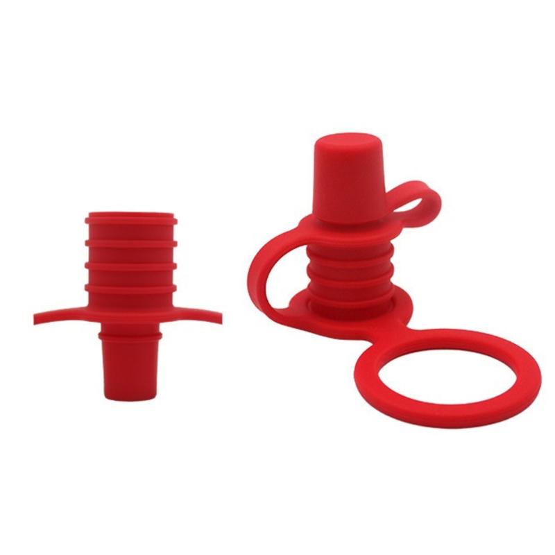 Bottle Cap Spout Adapter Protects Kids Mouth No Spill Silicone Water Bottle Cap for Kids & Adult Toddler Bottle Cap