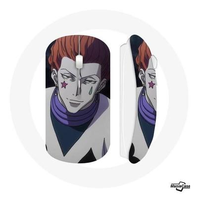Draadloze Muis - Hisoka - Hunter x Hunter - WiFi USB-stick inbegrepen - Compatibel met Mac en PC - Wit