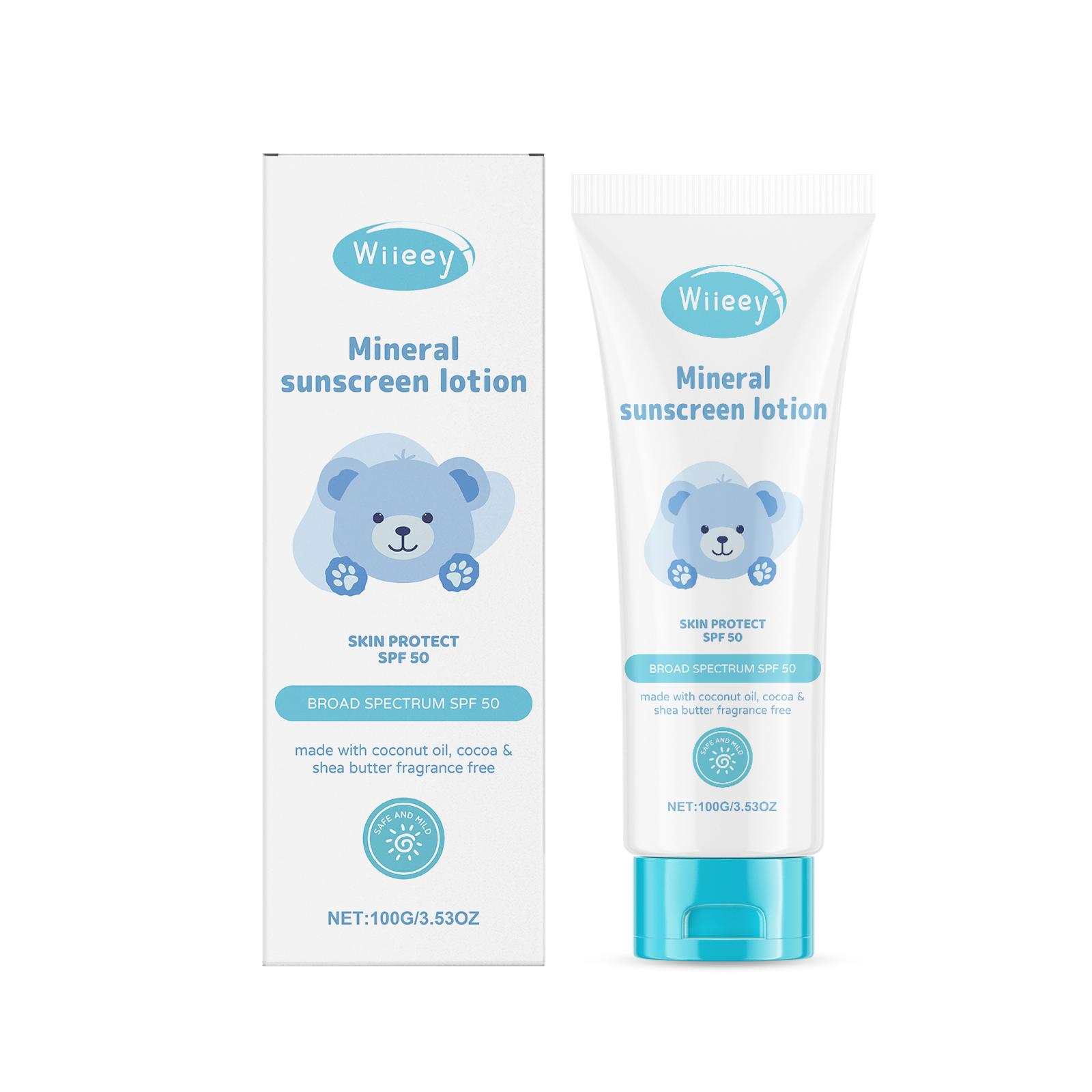 Wiieey Moisturizing Protective Cream Daily Outdoor Protective Moisturizing Skin Care Nourishing Isolation Treatment Cream