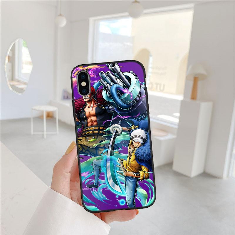 FM38 One Piece Law Soft Shell Phone Case for Redmi Note 10 11 12 Pro Max 10S 10C 10T 11A 11S 12S 12C