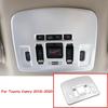 Silver Front Reading Light Lamp Cover Trim For Toyota Camry 2018 2019 2020 2021