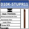 CNC Boring Bar D12M-STUPR09: Shock-Resistant 95° Spring Steel Inner Diameter Machine Clamp Tool with Large Handle