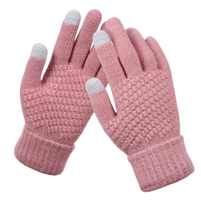 Creative New Touch Screen Gloves Winter Warm Knitted Touch Screen Gloves
