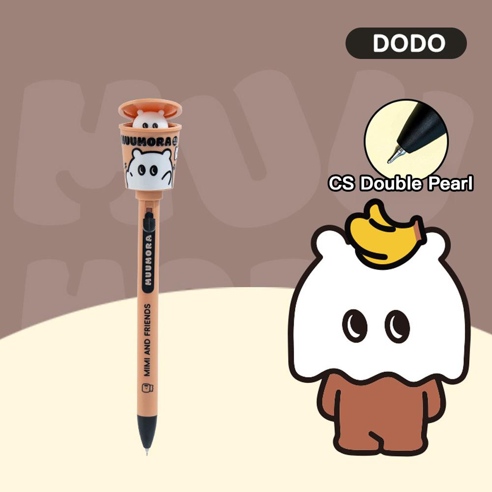 

Can Shape Funny Little Doll 0.5MM Black Gel Pen Portable Stationery School Students Office Supplies