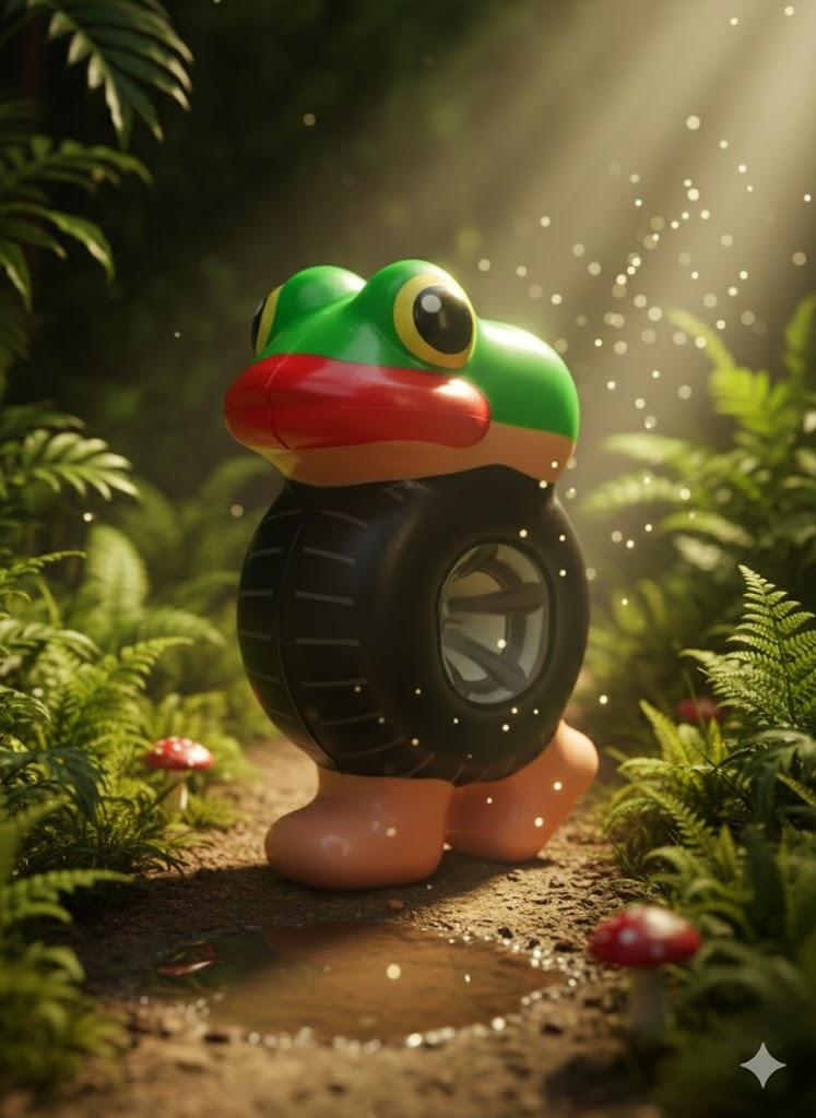 

Anti-stress squish toy Boneca Ambalabu Boneca Ambalabu Italian Brainrot Italian brainrot toy for children 10 cm 10 зелений