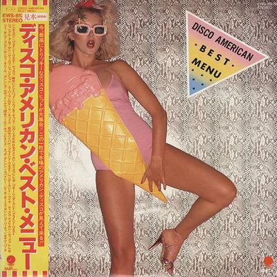 LP Record VARIOUS - Disco American Best Menu EWS81276PROMO EASTWORLD 1979 Japan SoulFunk Used