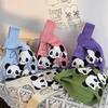 Kuanzhai Alley Souvenir: Chengdu Panda Grandpa Knitted Women's Tote Bag