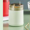 Pop Up Toothpick Case Press Toothpick Holder Dispenser Compact Toothpick Storage Box for Household